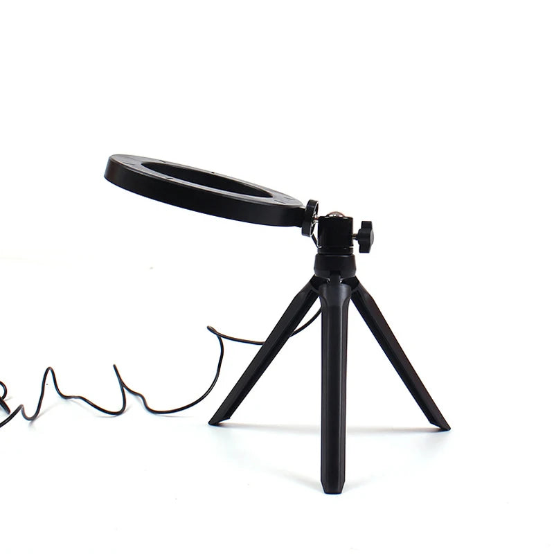 LED Ring Light with Tripod Stand — Dimmable Fill Light for TikTok, Videos & Live Streaming