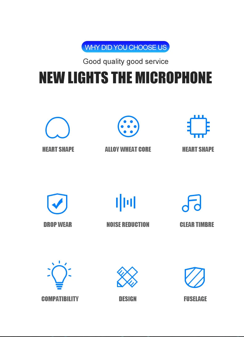 RGB USB Condenser Microphone — Studio Quality for Gaming, Podcasts & Streaming